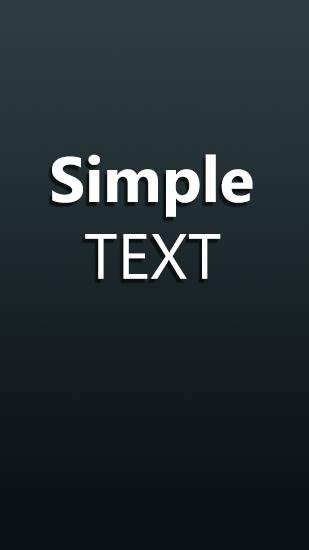 download Simple Text apk